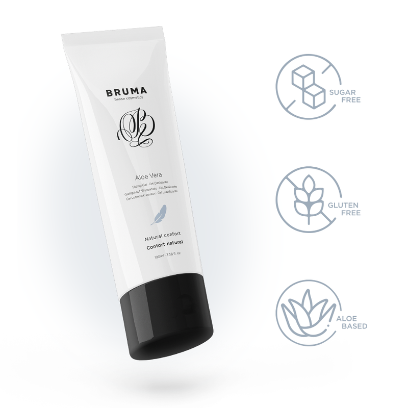 Gel glissant aloe vera confort naturel 100 ml – Bruma