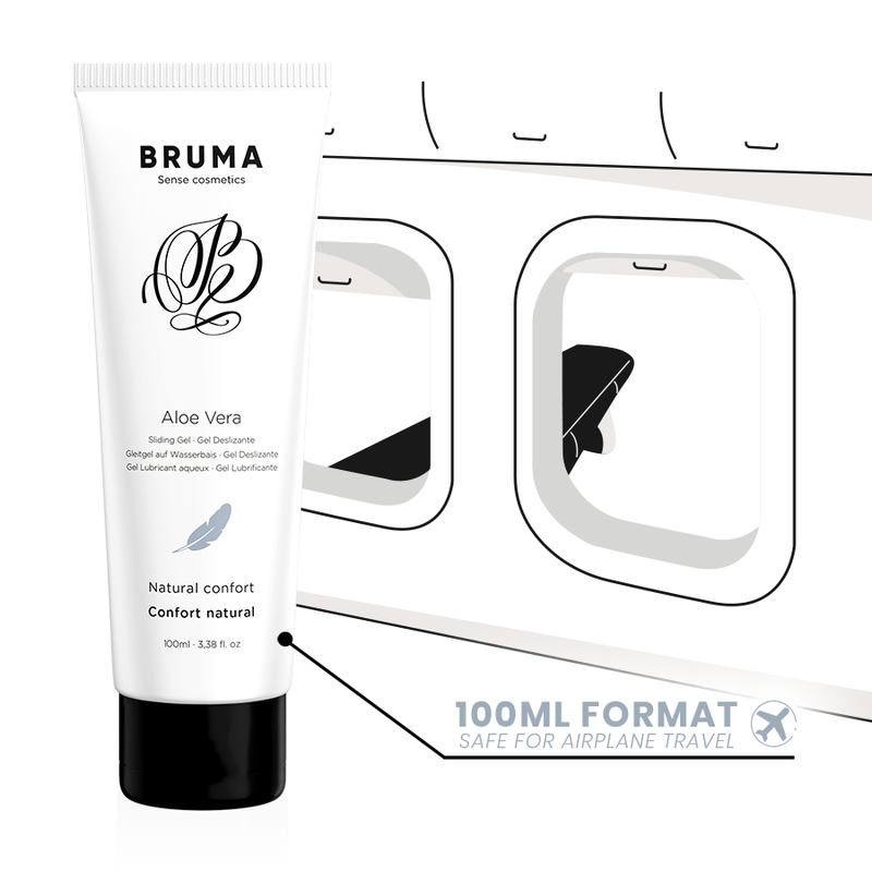 Gel glissant aloe vera confort naturel 100 ml – Bruma