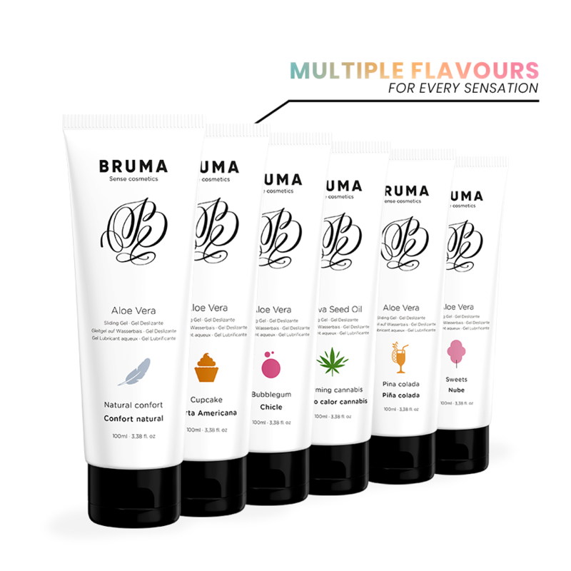 Gel glissant à l'aloe vera saveur bonbons 100 ml – Bruma
