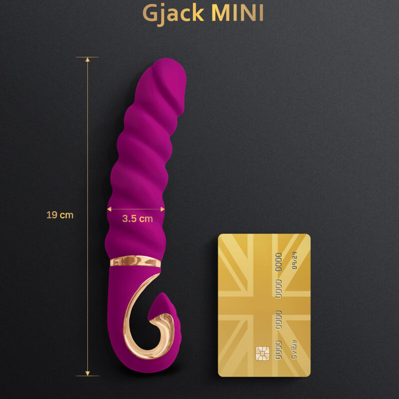 G-VIBE - VIBRATEUR GJACK MINI VIOLET IN SILICONE