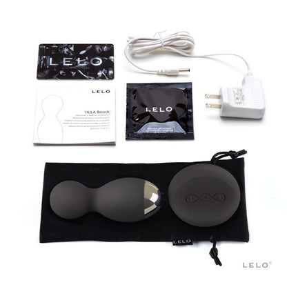 LELO - INSIGNIA DE BOLAS DE HULA NEGRAS