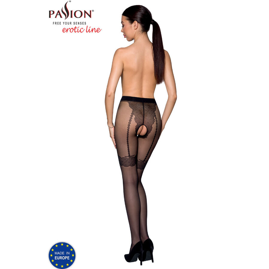PASIÓN - TIOPEN 016 MALLAS NEGRAS 3/4 20 DEN