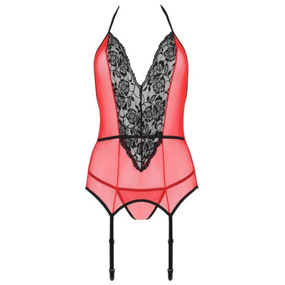 Passion – Peonia Corset Ligne Érotique Rouge l / XL