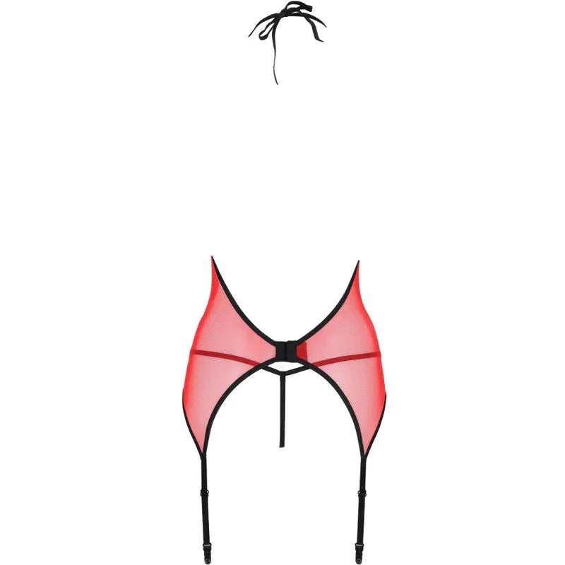 Passion – Peonia Corset Ligne Érotique Rouge l / XL