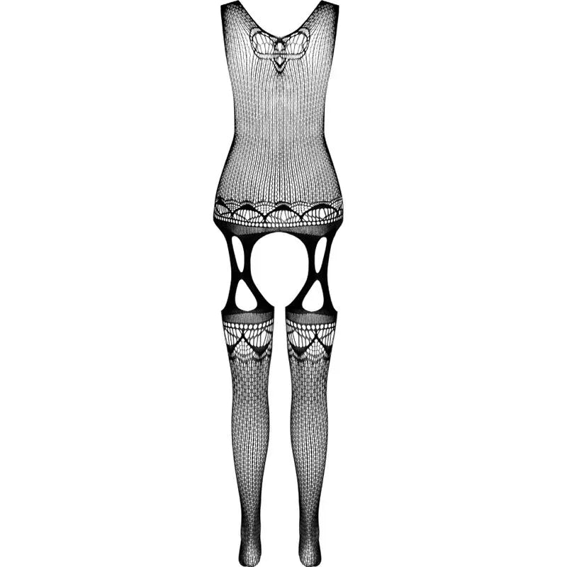 Passion – Bs099 Bodystocking Blanc taille Unique