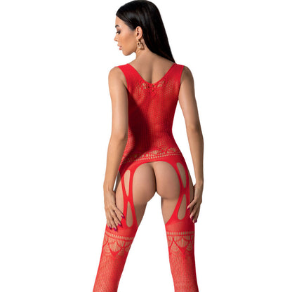 PASSION - BS099 BODYSTOCKING BLANC TAILLE UNIQUE