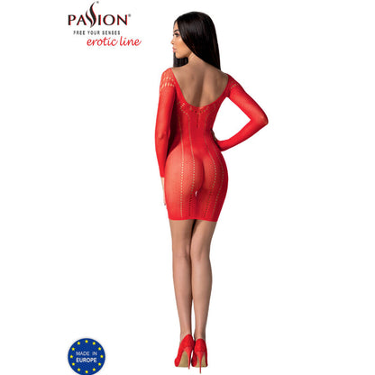 PASSION - BS101 BODYSTOCKING BLANC TAILLE UNIQUE