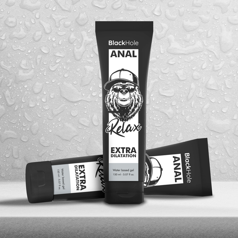 AGUJERO NEGRO - GEL DILATADOR ANAL A BASE DE AGUA 150 ML