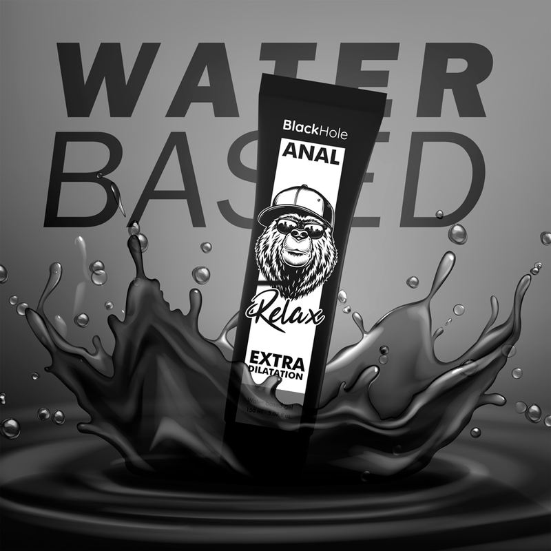 AGUJERO NEGRO - GEL DILATADOR ANAL A BASE DE AGUA 150 ML