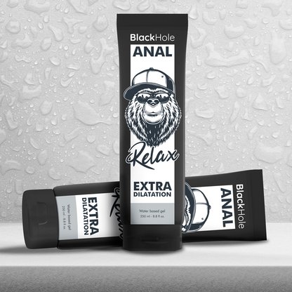 BLACK HOLE - GEL DILATADOR ANAL A BASE DE AGUA 250 ML
