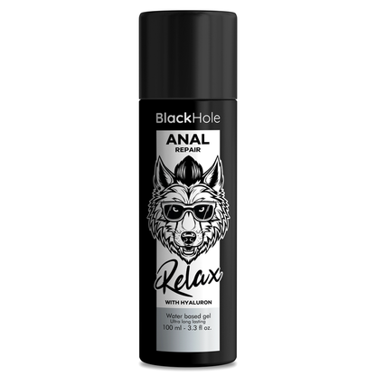 BLACK HOLE - ANAL RÉPARATION À BASE D''EAU RELAX AVEC HYALURON 100 ML