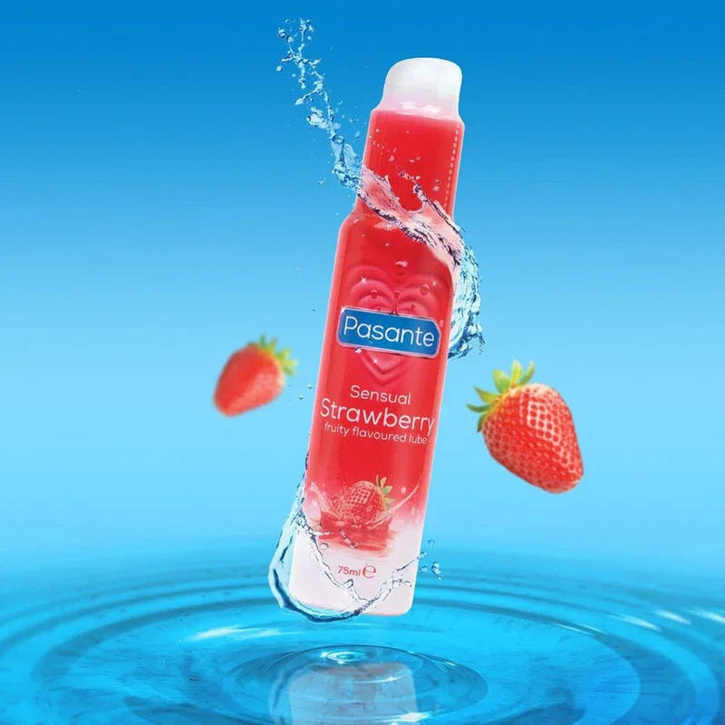 Pasante – Lubrifiant Saveur Fraise 75 ml
