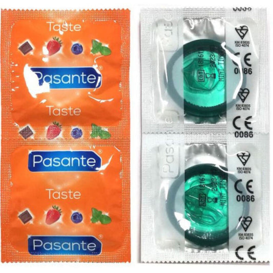 INTERN - MINT FLAVOR CONDOM BAG 144 UNITS