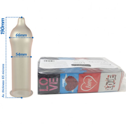 STAGE - SACHET DE PRÉSERVATIFS LOVE 144 UNITÉS