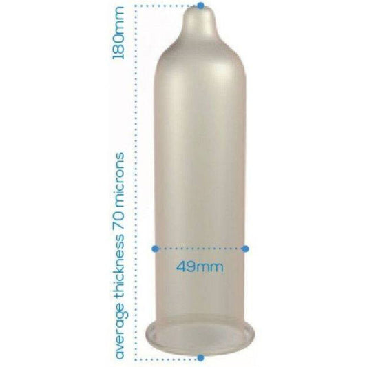 PASANTE - TRIM ADJUSTABLE CONDOM BAG 144 UNITS
