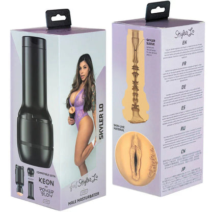 Kiiroo – Feel Skyler Lo Stars Collection Strokers Compatibles Powerblow