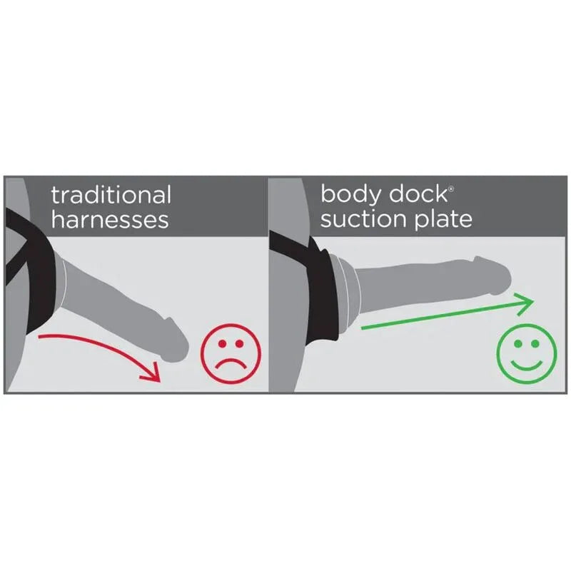 Dillio – Harnais Body Dock Violet