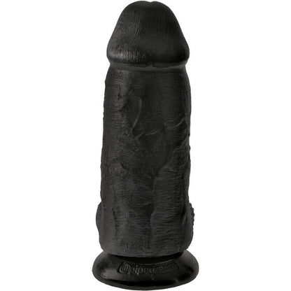 KING COCK - PÉNIS RÉALISTE CHUBBY 23 CM BLACK