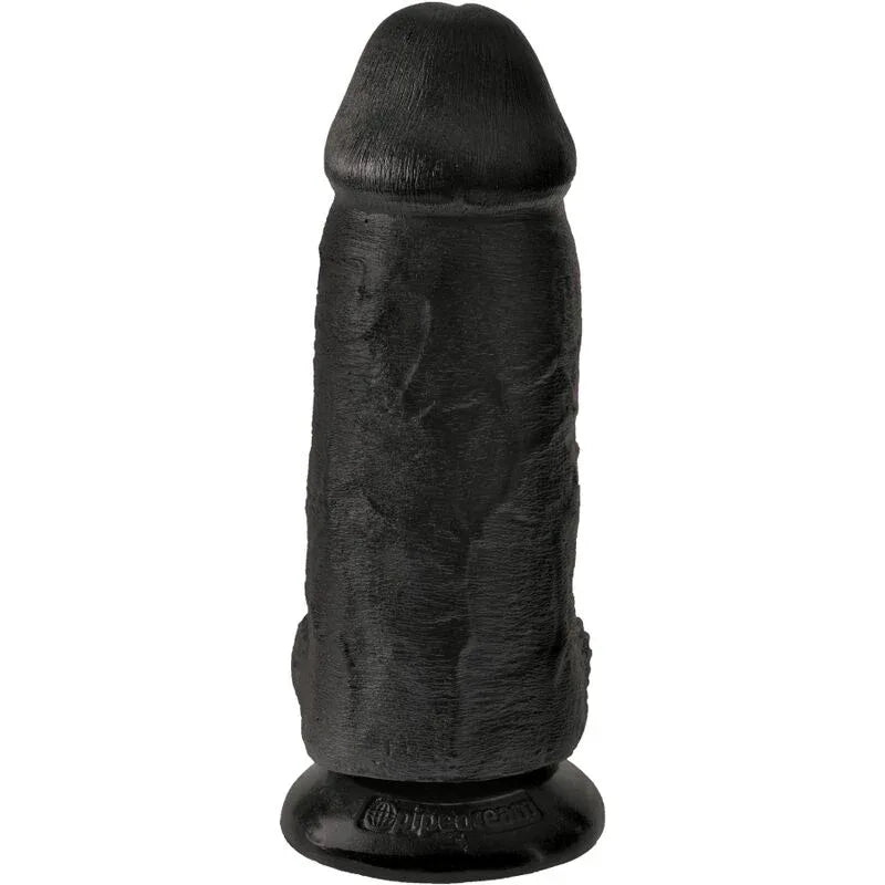 King Cock – Pénis Réaliste Chubby 23 cm Noir
