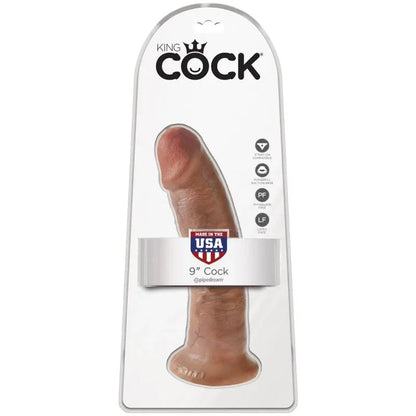 King Cock – Pénis Réaliste 21.7 cm Caramel