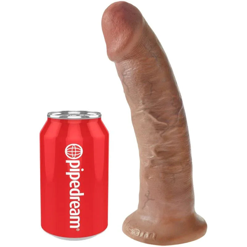 King Cock – Pénis Réaliste 21.7 cm Caramel