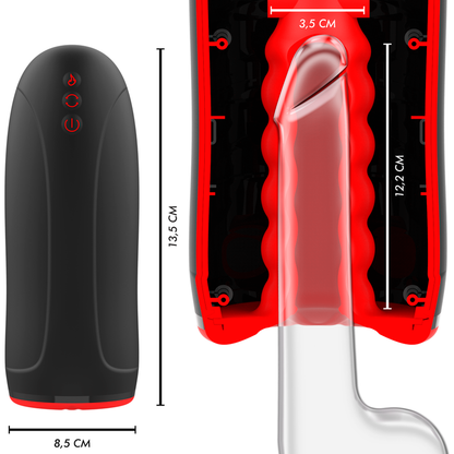 JAMYJOB - MASTURBADOR SWING-R CON EFECTO CALOR, TECNOLOGÍA SWING Y VIBRACIÓN