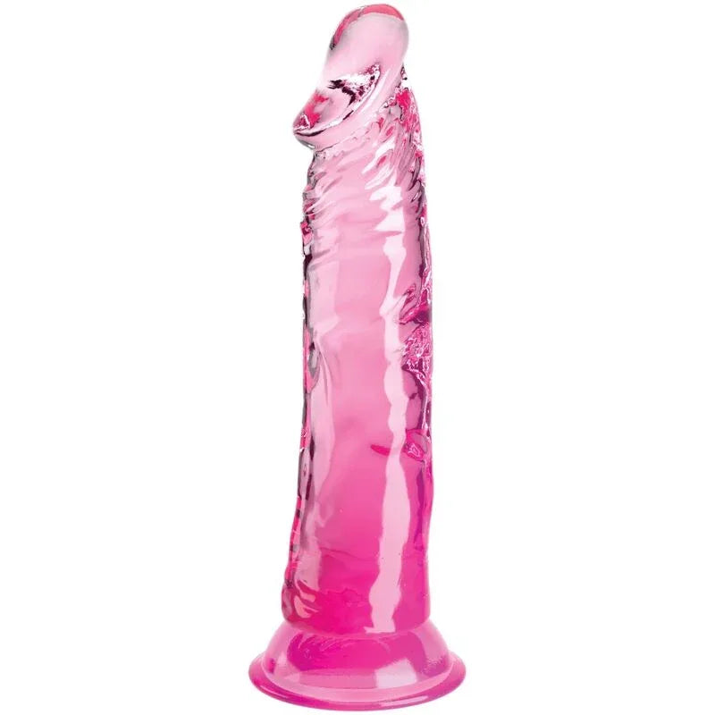King Cock – Clear Pénis Réaliste 19.7 cm Rose