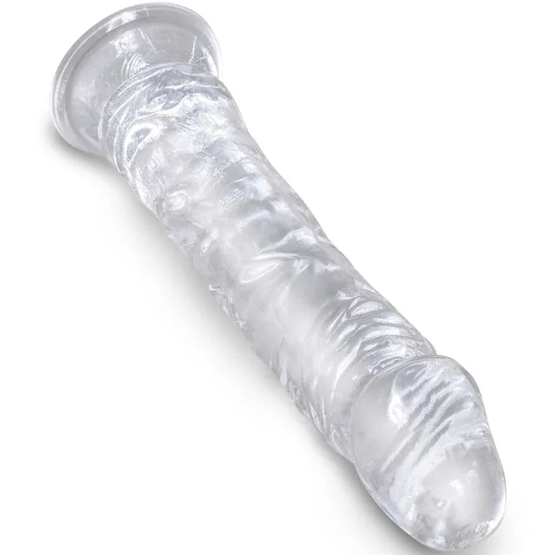 King Cock – Pénis Réaliste Clair 19.7 cm Transparent