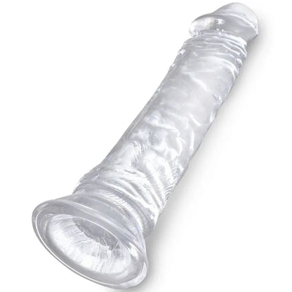 King Cock – Pénis Réaliste Clair 19.7 cm Transparent