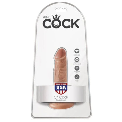 King Cock – Pénis Réaliste 12 cm Caramel