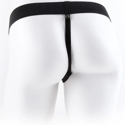 Fetish Fantasy Series – Harnais Réglable Télécommande Pénis Réaliste avec Testicules 17,8 cm
