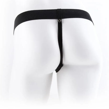 Fetish Fantasy Series – Harnais Réglable Télécommande Pénis Réaliste avec Testicules 23 cm