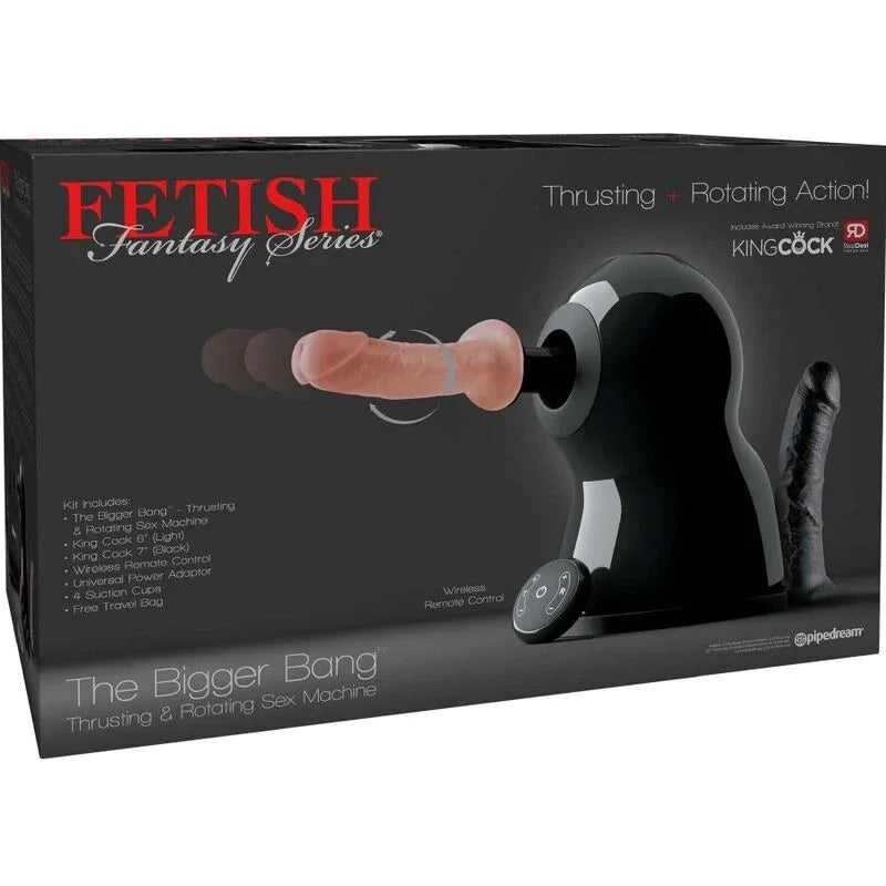 Fetish Fantasy Series – Sex Machine Plus Grande Rotation et Pousse de Bang