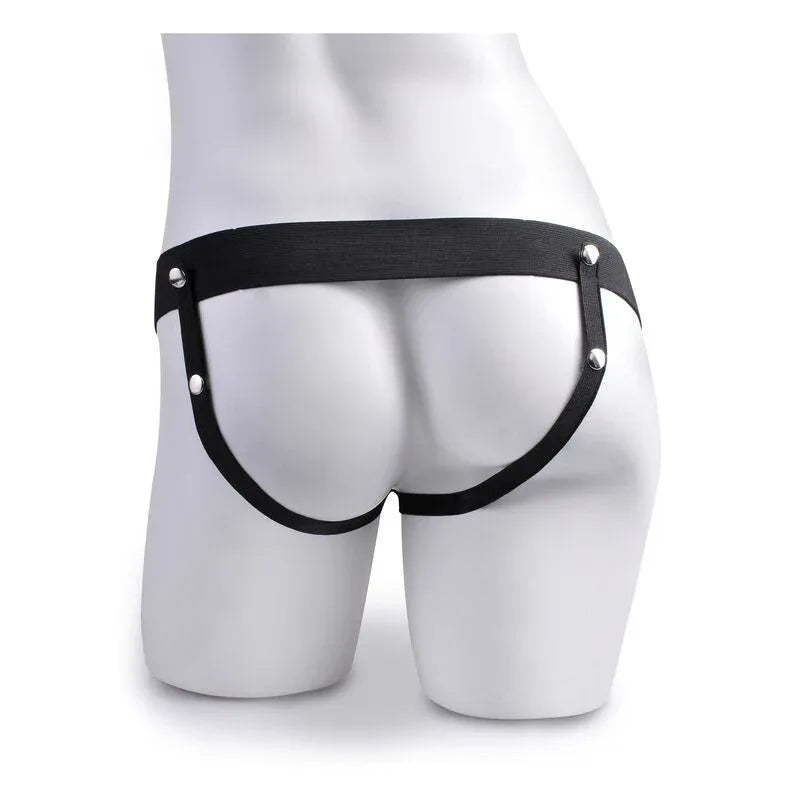 Fetish Fantasy Series – Harnais Réglable Pénis Réaliste avec Balles Éjaculantes 19 cm