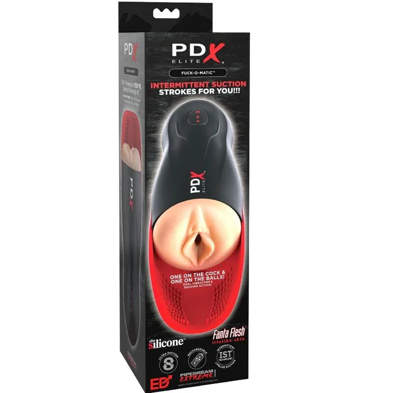 Pdx Elite – Stroker Fuck O Matic Vagin Double Vibration Pénis et Testicules