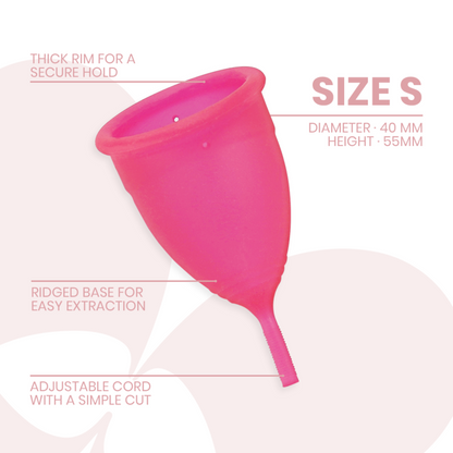 INTIMICHIC - MENSTRUELLE COUPE IN MEDICAL SILICONE - TAILLE S