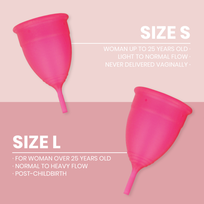 INTIMICHIC - MENSTRUELLE COUPE IN MEDICAL SILICONE - TAILLE S