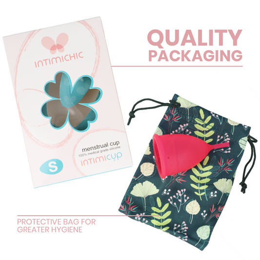 INTIMICHIC - MENSTRUELLE COUPE IN MEDICAL SILICONE - TAILLE S