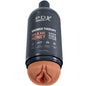 PDX PLUS - MASTURBADOR STROKER DISEÑO DE BOTELLA DISCRETO MILK ME CHAMPÚ DE CARAMELO DE MIEL
