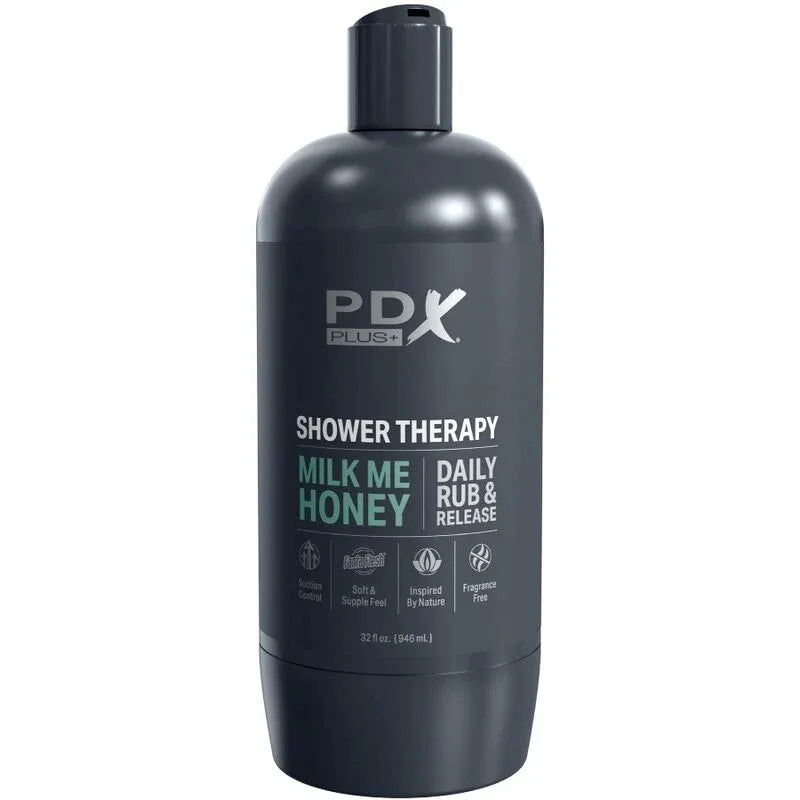 Pdx Plus – Masturbateur Stroker Conception Discrète de la Bouteille de Shampooing au Miel Milk