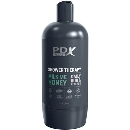 Pdx Plus – Masturbateur Stroker Conception Discrète de la Bouteille de Shampooing au Miel Milk