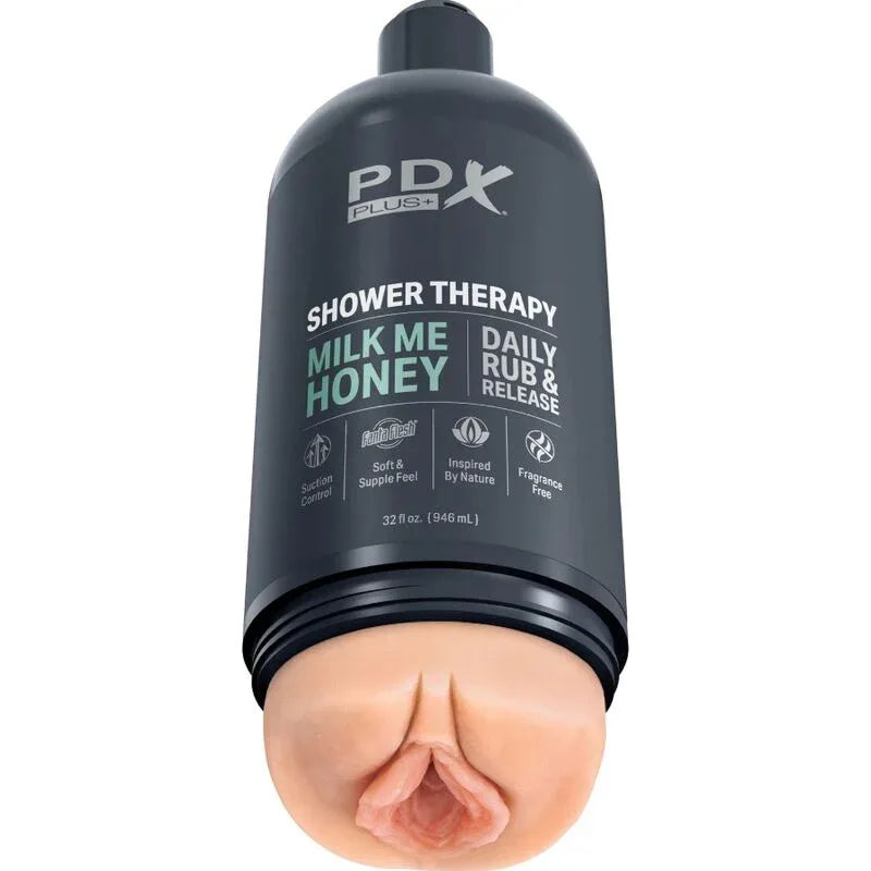 Pdx Plus – Masturbateur Stroker Conception Discrète de la Bouteille de Shampooing au Miel Milk