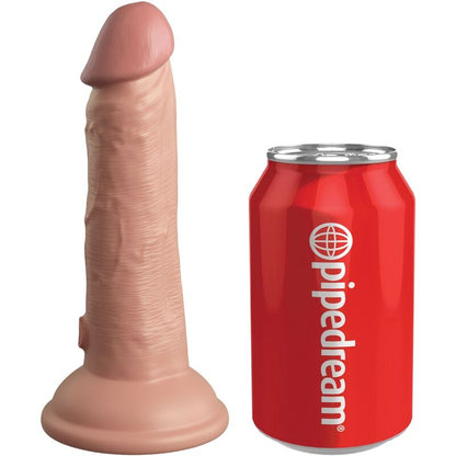 KING COCK - DILDO DE SILICONA REALISTA ELITE DE 15,2 CM