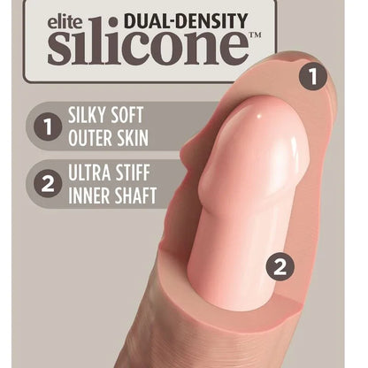 King Cock – Elite Gode Réaliste en Silicone 17.8 cm