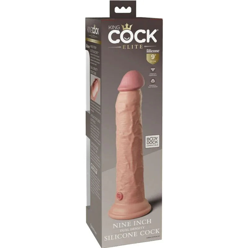 King Cock – Elite Gode Réaliste en Silicone 23 cm