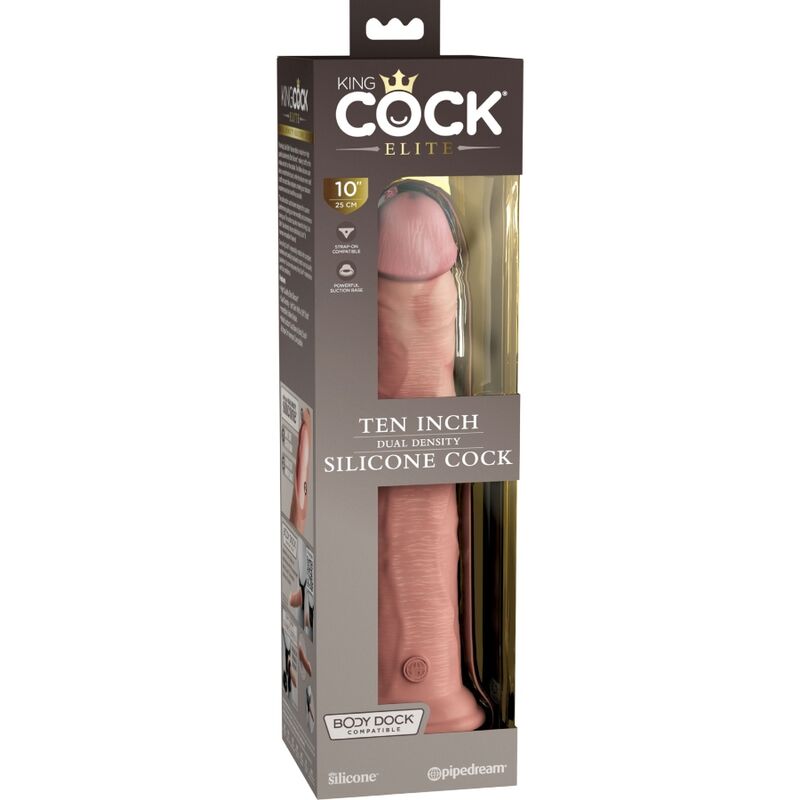 KING COCK - ELITE GODE REALIZED IN SILICONE 25.4 CM