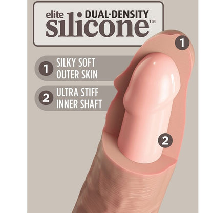 KING COCK - ELITE GODE REALIZED IN SILICONE 25.4 CM