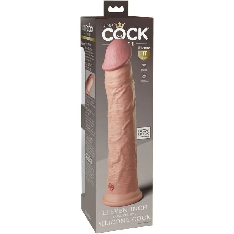 King Cock – Elite Gode Réaliste en Silicone 28 cm