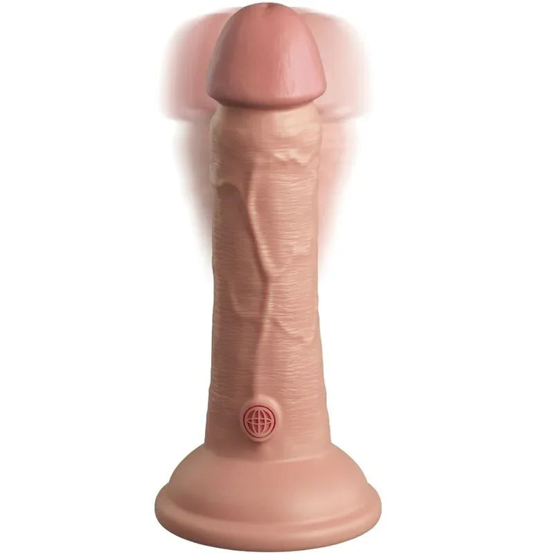 King Cock – Elite Gode Réaliste Vibrant & Silicone 15.2 cm