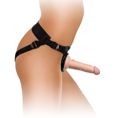 KING COCK - ARNÉS AJUSTABLE DE ÉLITE CON DILDO DE 6 PULGADAS PARA PRINCIPIANTES